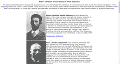 Desktop Screenshot of biographies.melipona.org
